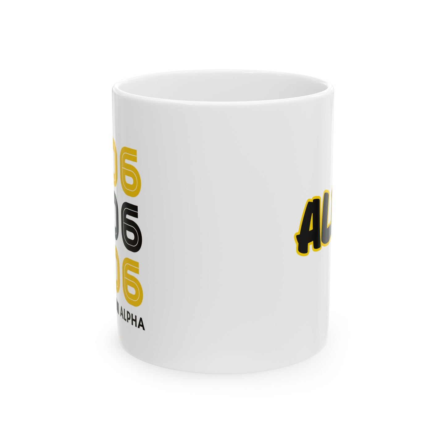 Divine 9 Fraternity Inspired- ALPHA: Ceramic Mug