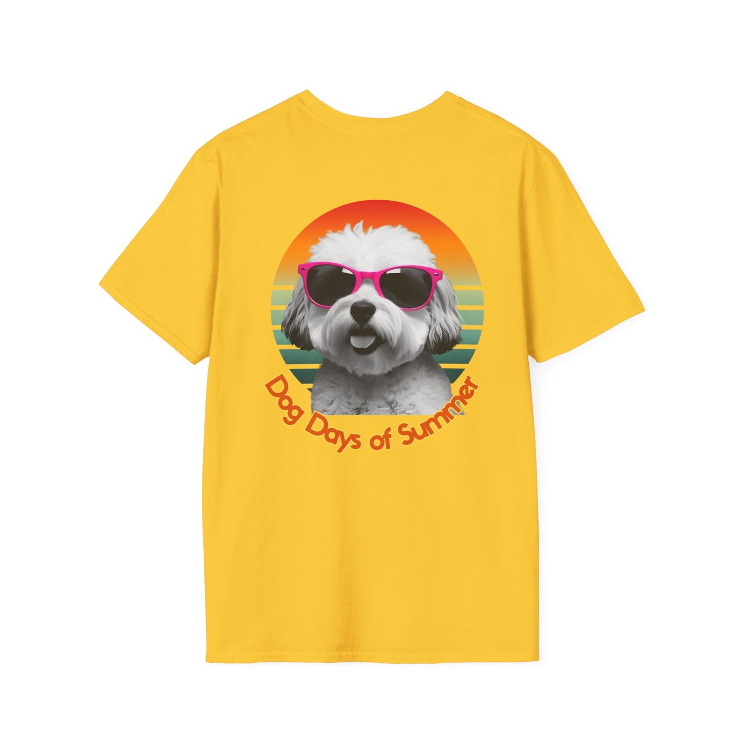 Bichon Frise Dog Days of Summer Unisex T-Shirt