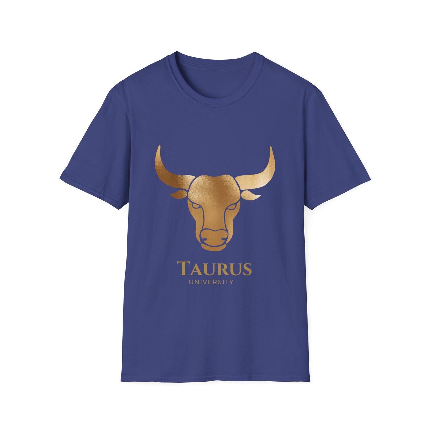 Taurus Zodiac Unisex T-Shirt - Softstyle Tee for Birthdays and Bull Lovers
