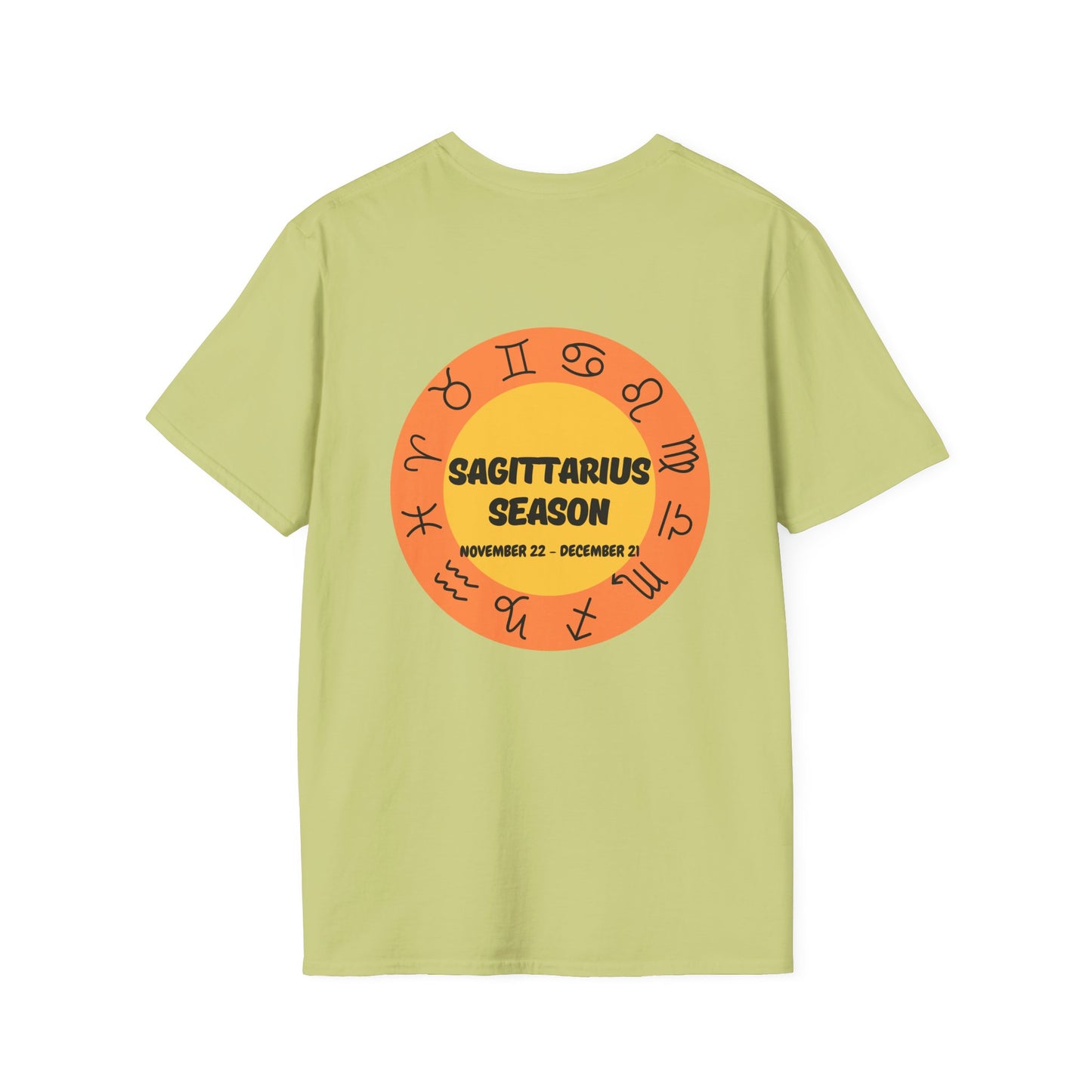 Sagittarius Season Zodiac T-Shirt - Unisex Softstyle Tee