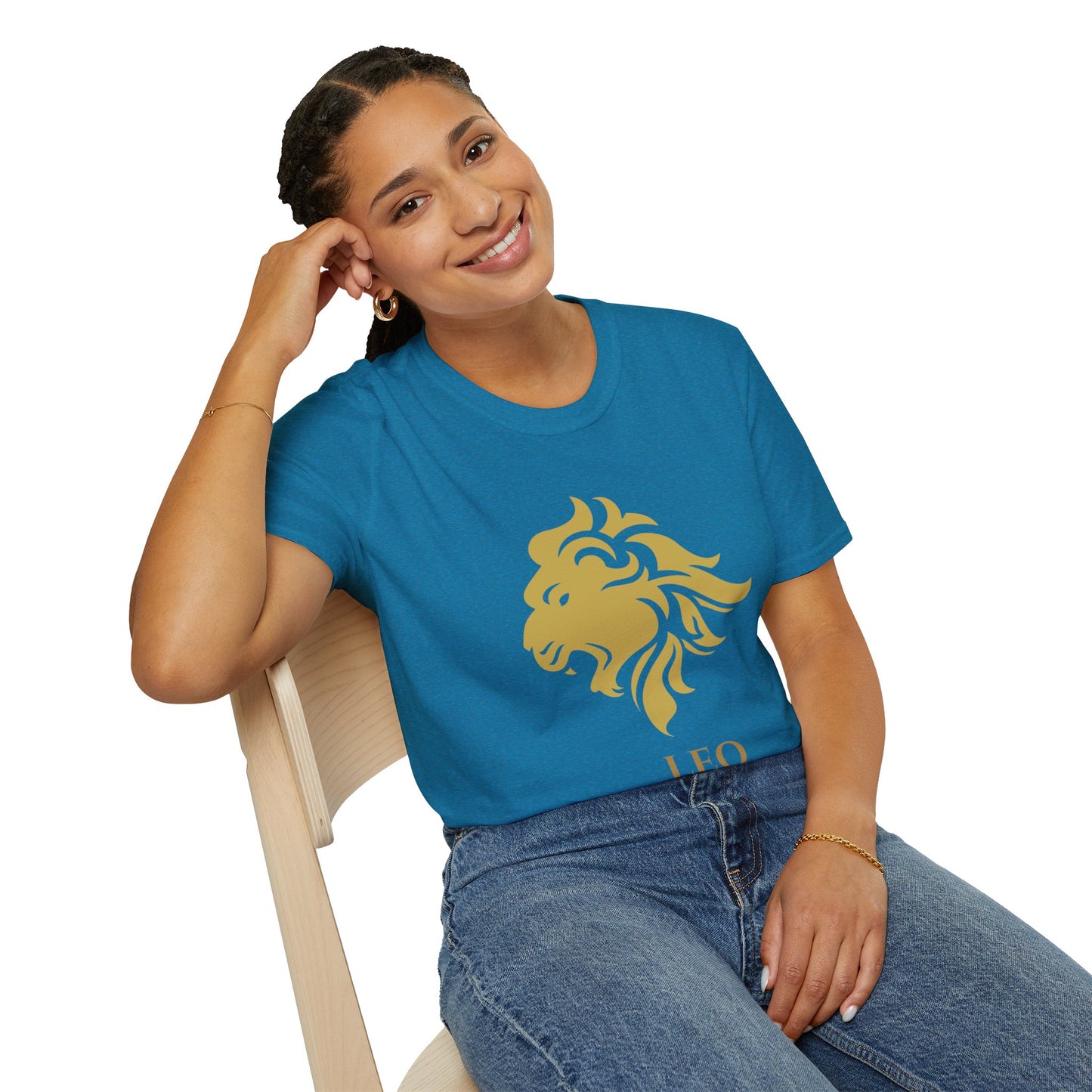 Leo Zodiac T-Shirt - Unisex Softstyle Tee