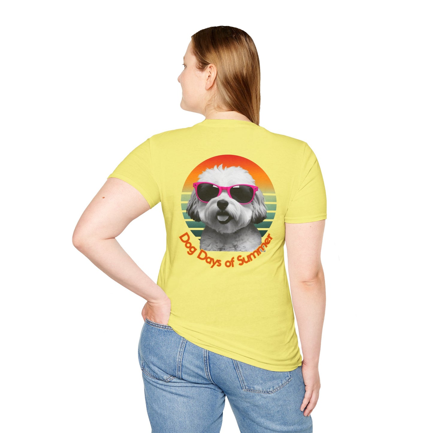 Bichon Frise Dog Days of Summer Unisex T-Shirt