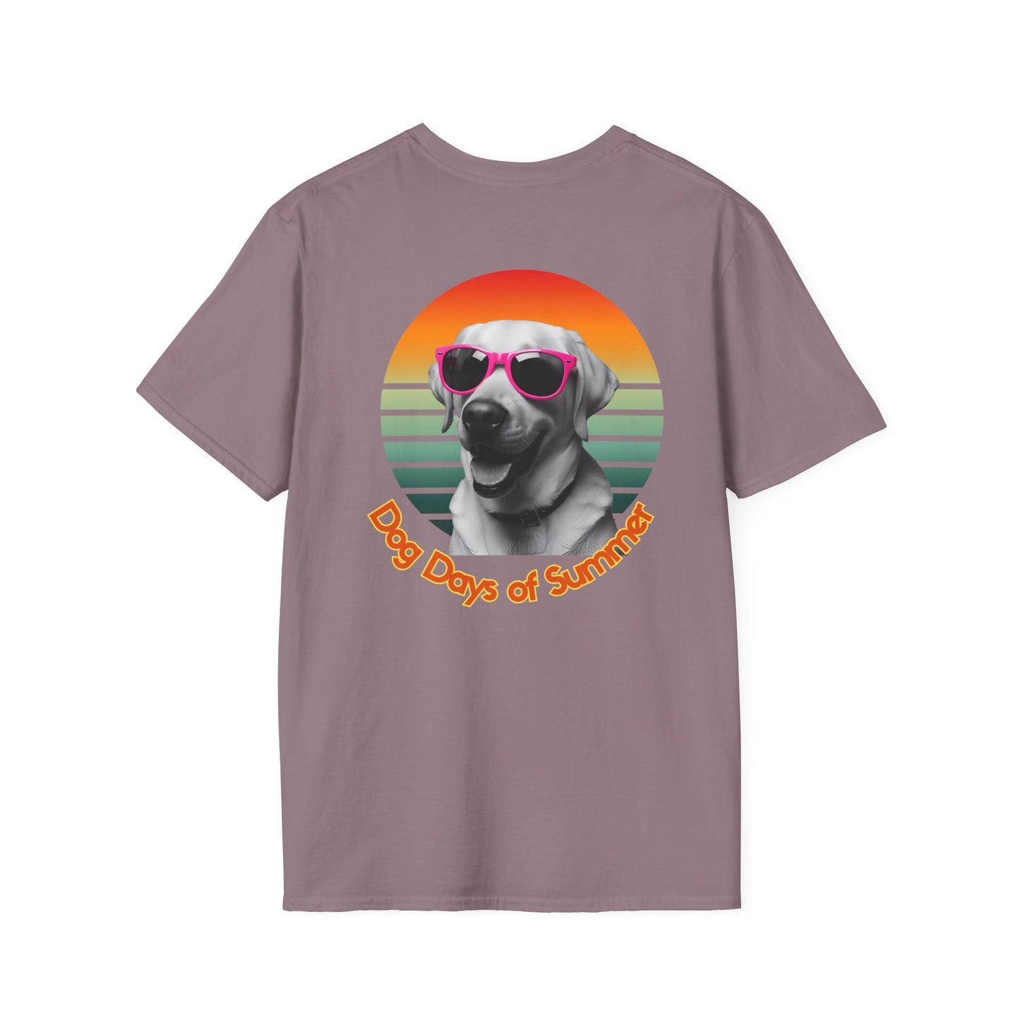 Labrador Retriever, Dog Days of Summer T-Shirt, Unisex, Summer Vibes, Dog Lover Gift, Casual Wear, Fun Tee, Perfect for Dog Owners