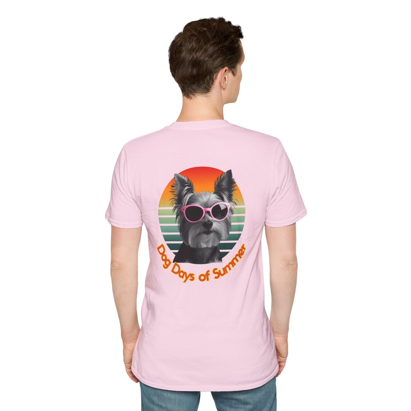 Yorkshire Terrier, Dog Days of Summer T-Shirt, Summer T-Shirt, Pet Lover Shirt, Funny Dog Tee, Unisex Graphic Tee, Dog-Themed Gift