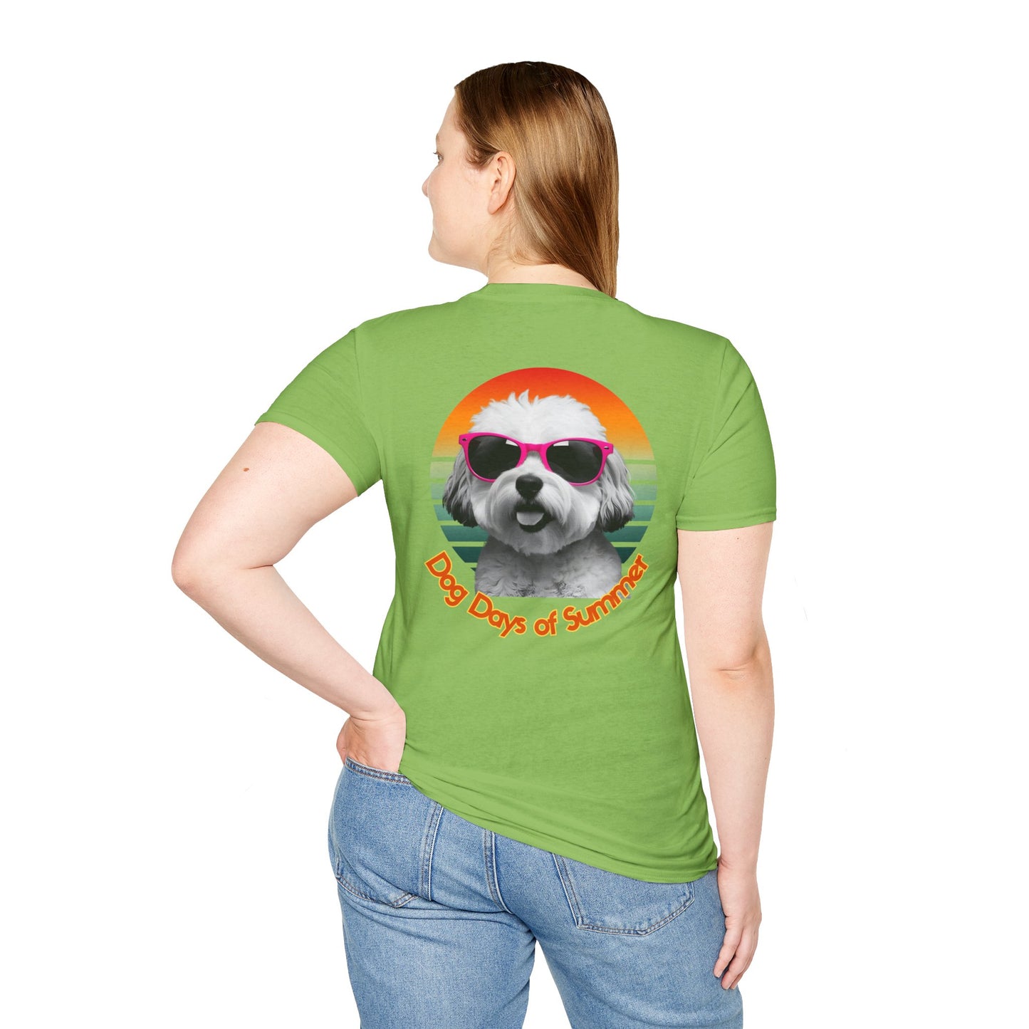Bichon Frise Dog Days of Summer Unisex T-Shirt