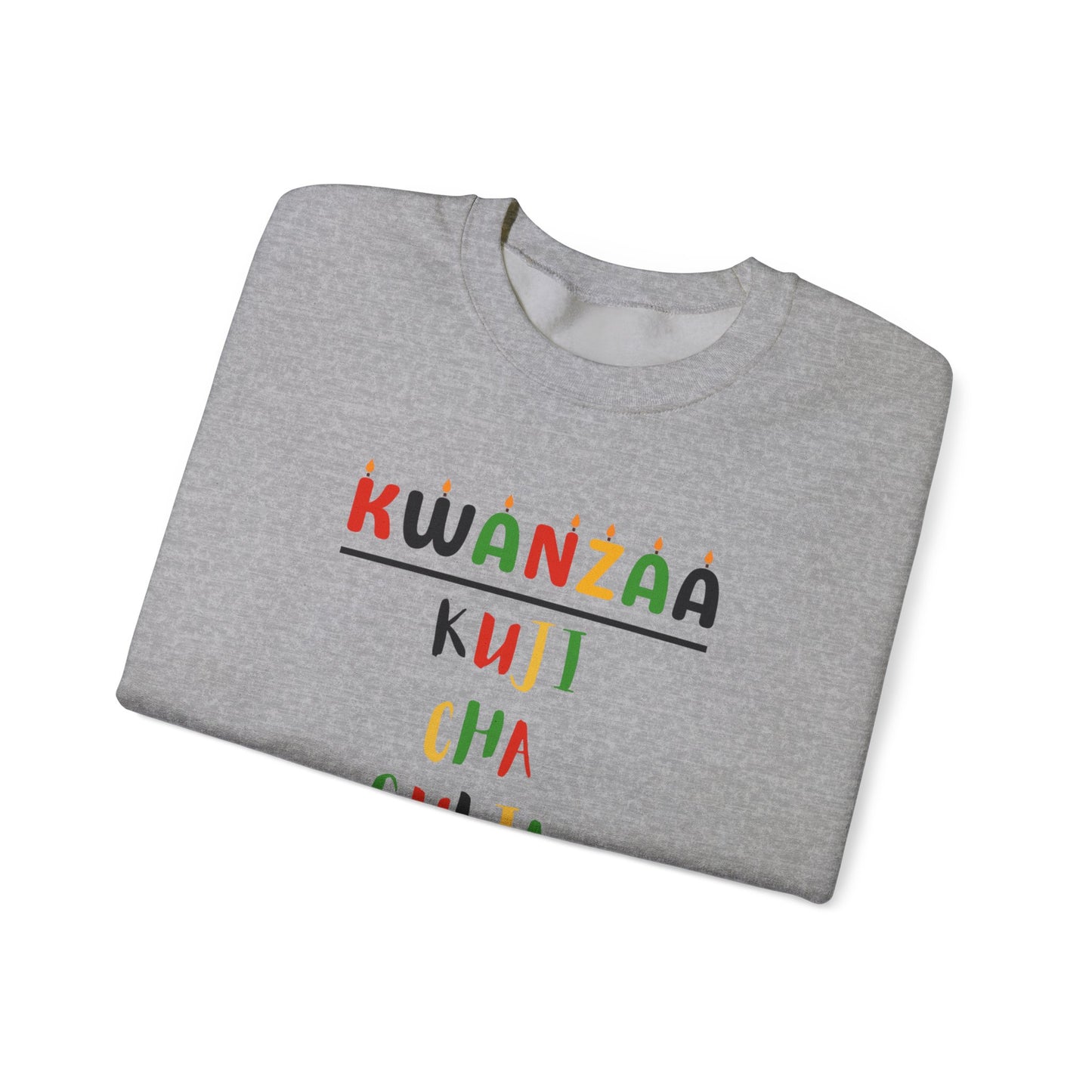 Kujichagulia, Kwanzaa Unity Sweatshirt - Cozy Crewneck, Unisex Gift, Celebratory Apparel, Holiday Sweater, Unity Message