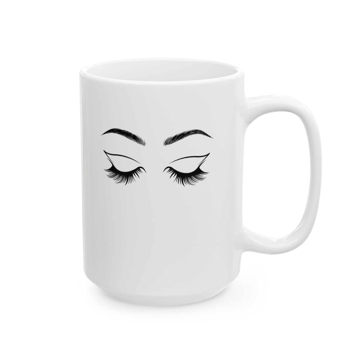 Sipping Tea & Minding My Business - Ceramic Mug