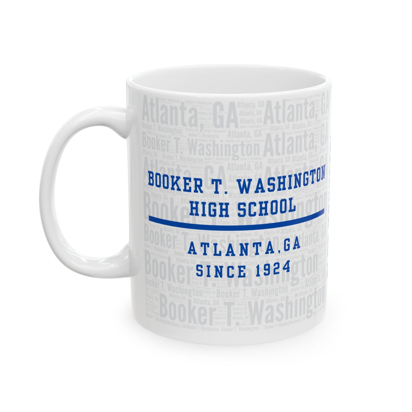 Booker T Washington H.S.,Bulldogs, Atlanta, GA, Ceramic Mug
