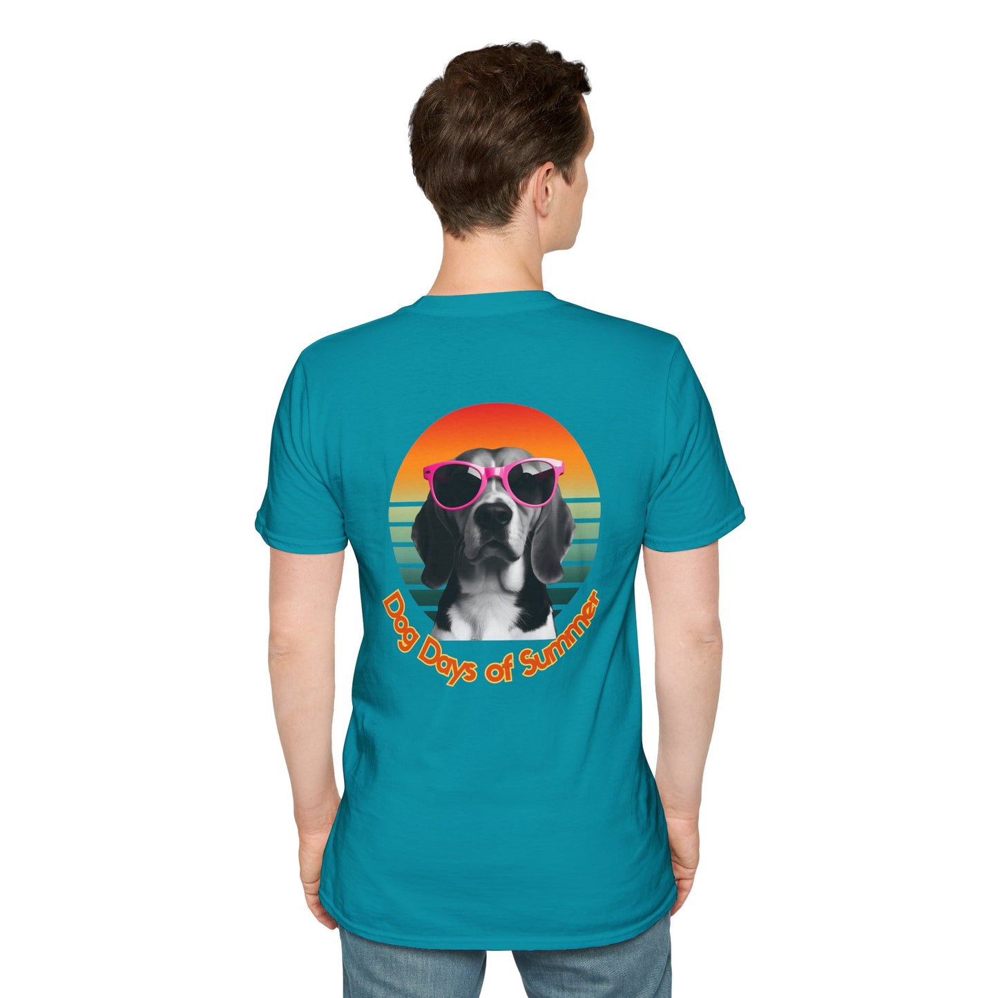 Beagle Unisex T-Shirt - Dog Days of Summer Design