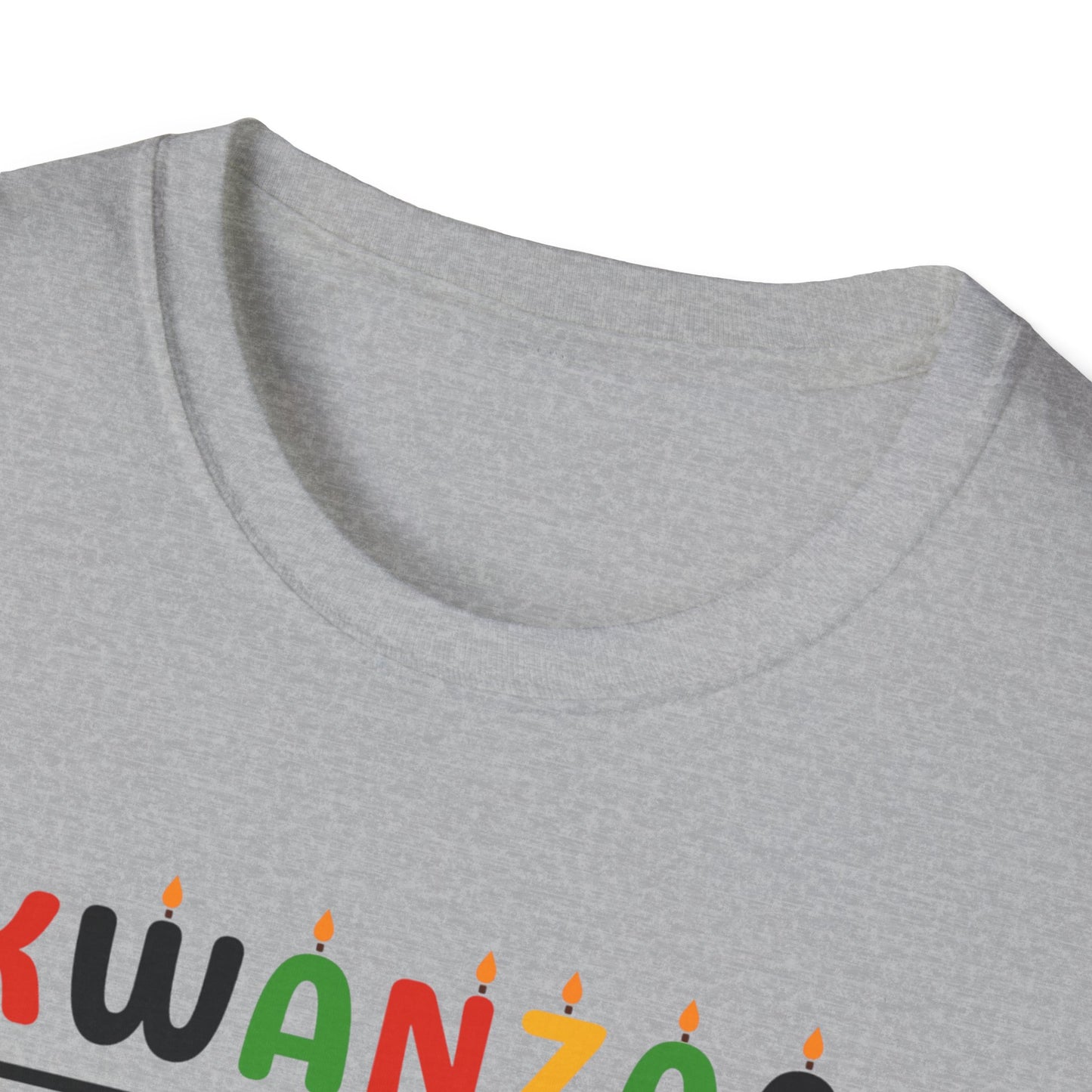Kujichagulia, Kwanzaa T-Shirt, Unisex Softstyle Tee for Holidays, Cultural Celebration Apparel, Family Gatherings, Gift for Kwanzaa