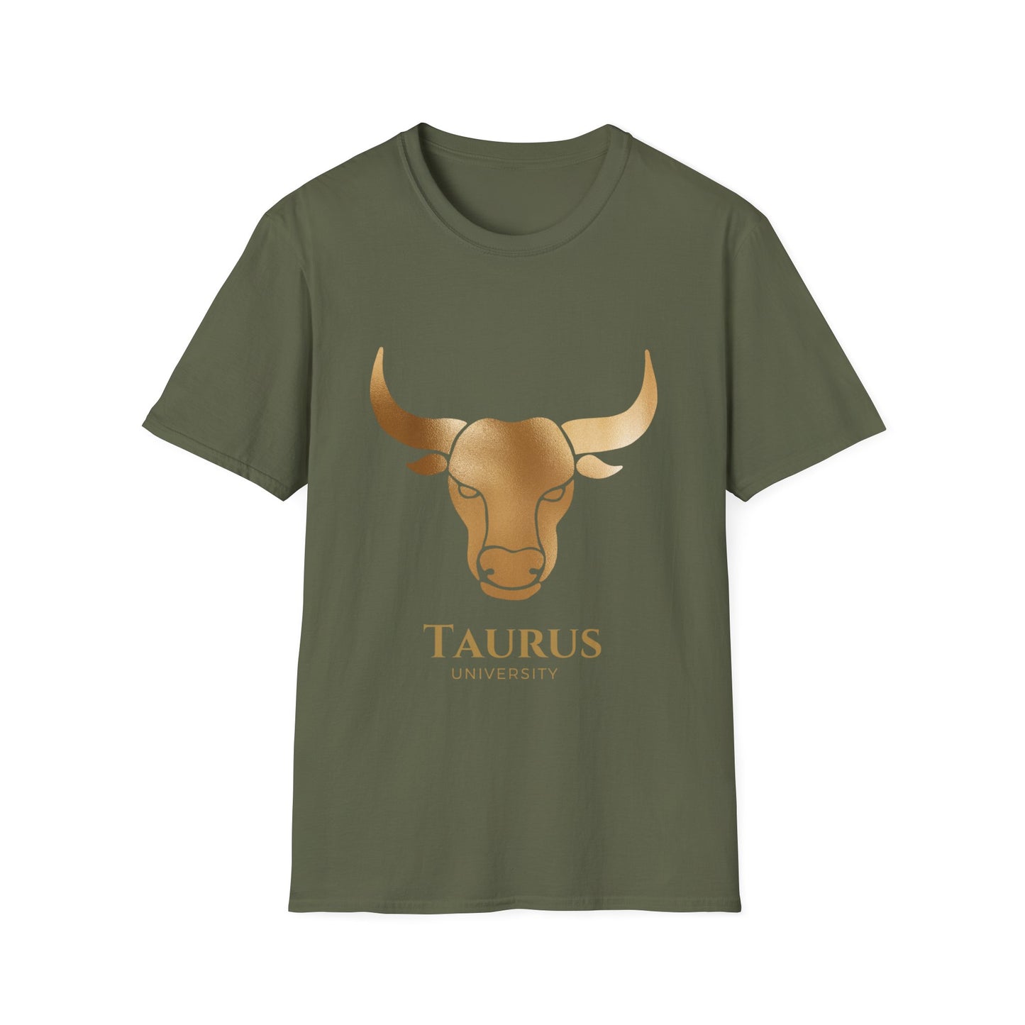 Taurus Zodiac Unisex T-Shirt - Softstyle Tee for Birthdays and Bull Lovers