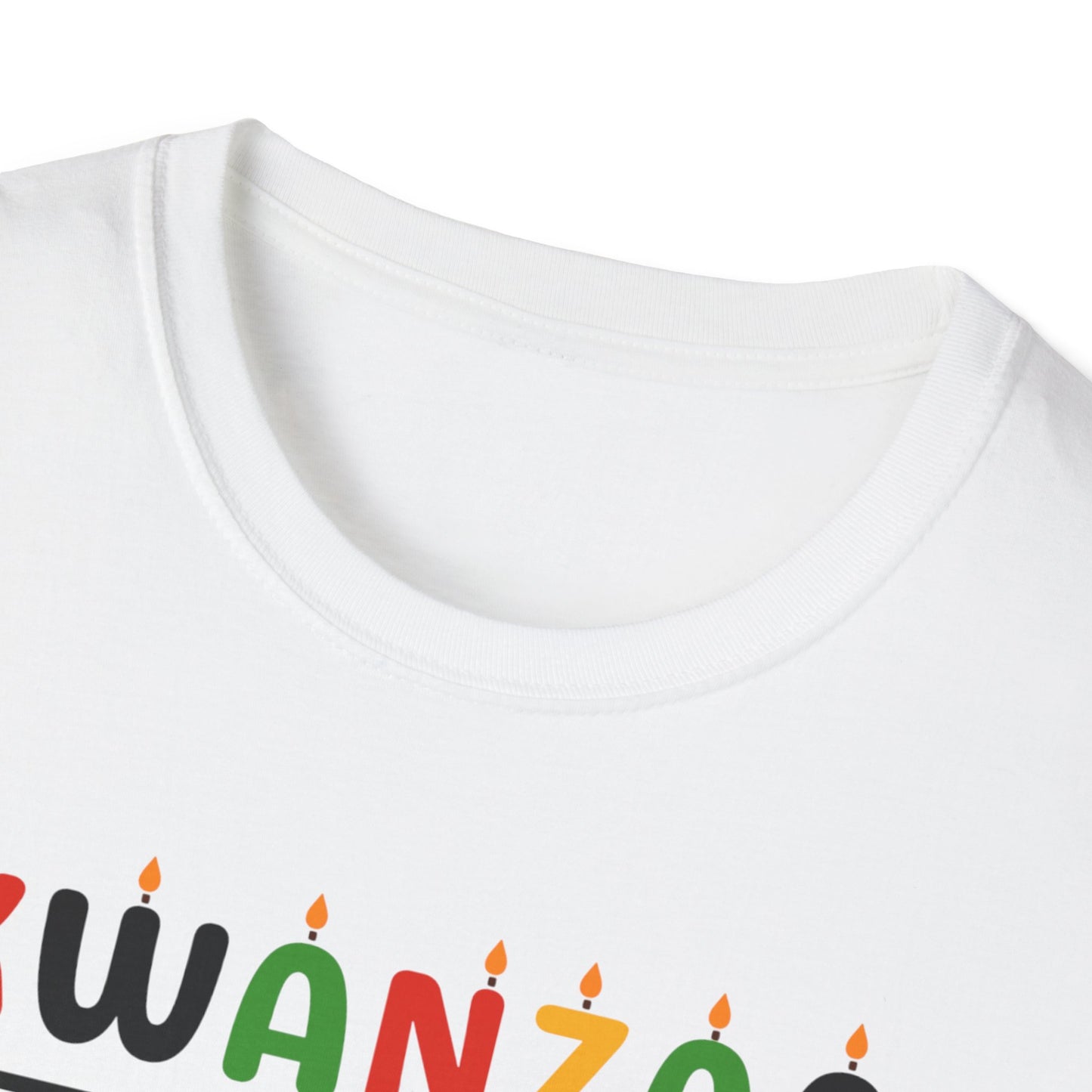 Umoja, Kwanzaa Unity T-Shirt, Unisex Softstyle Tee for Holidays, Cultural Celebration Apparel, Family Gatherings, Gift for Kwanzaa