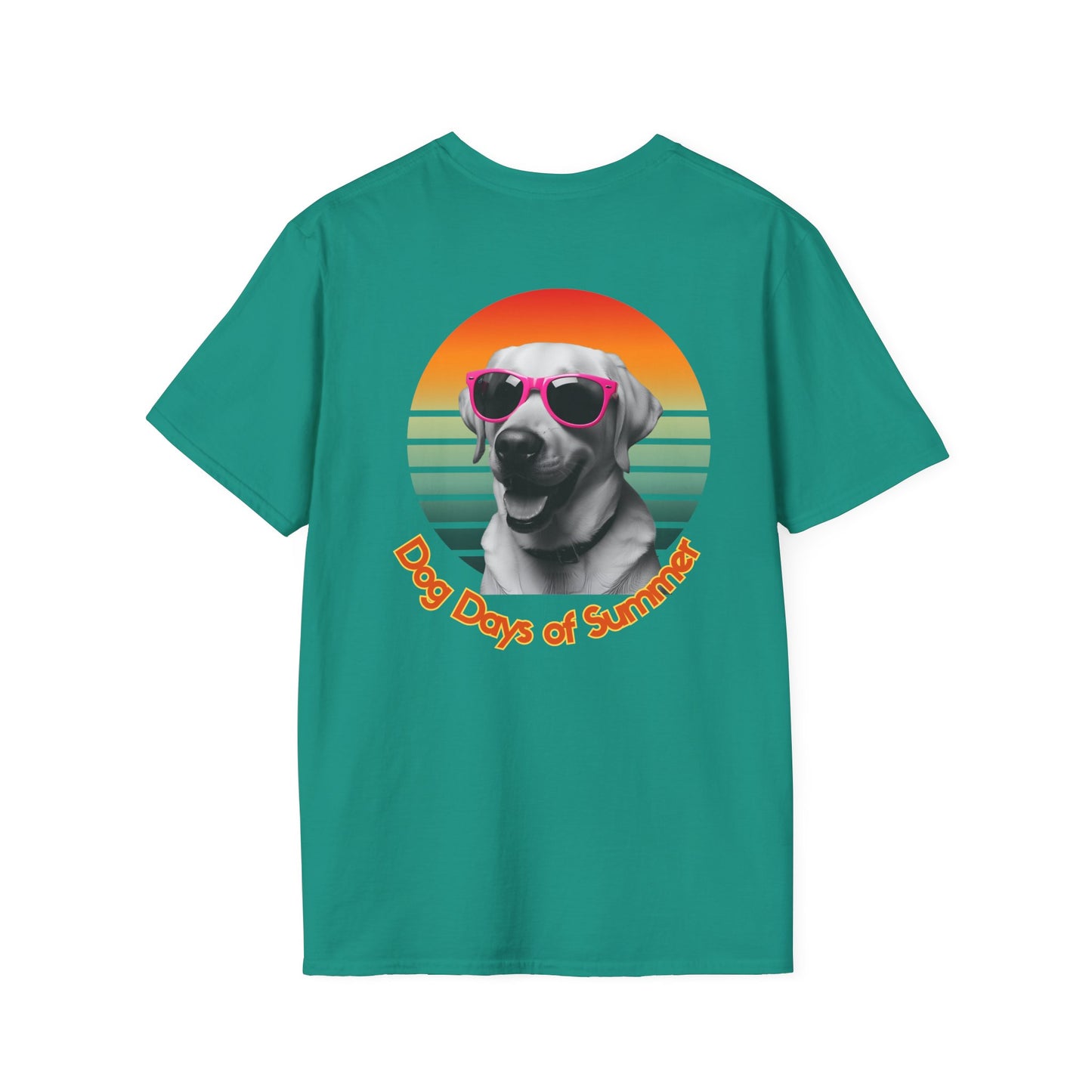 Labrador Retriever, Dog Days of Summer T-Shirt, Unisex, Summer Vibes, Dog Lover Gift, Casual Wear, Fun Tee, Perfect for Dog Owners