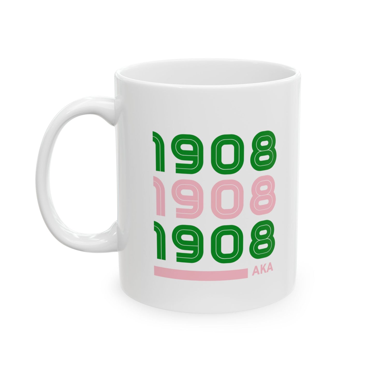 Divine 9 Sorority Inspired- AKA: Ceramic Mug