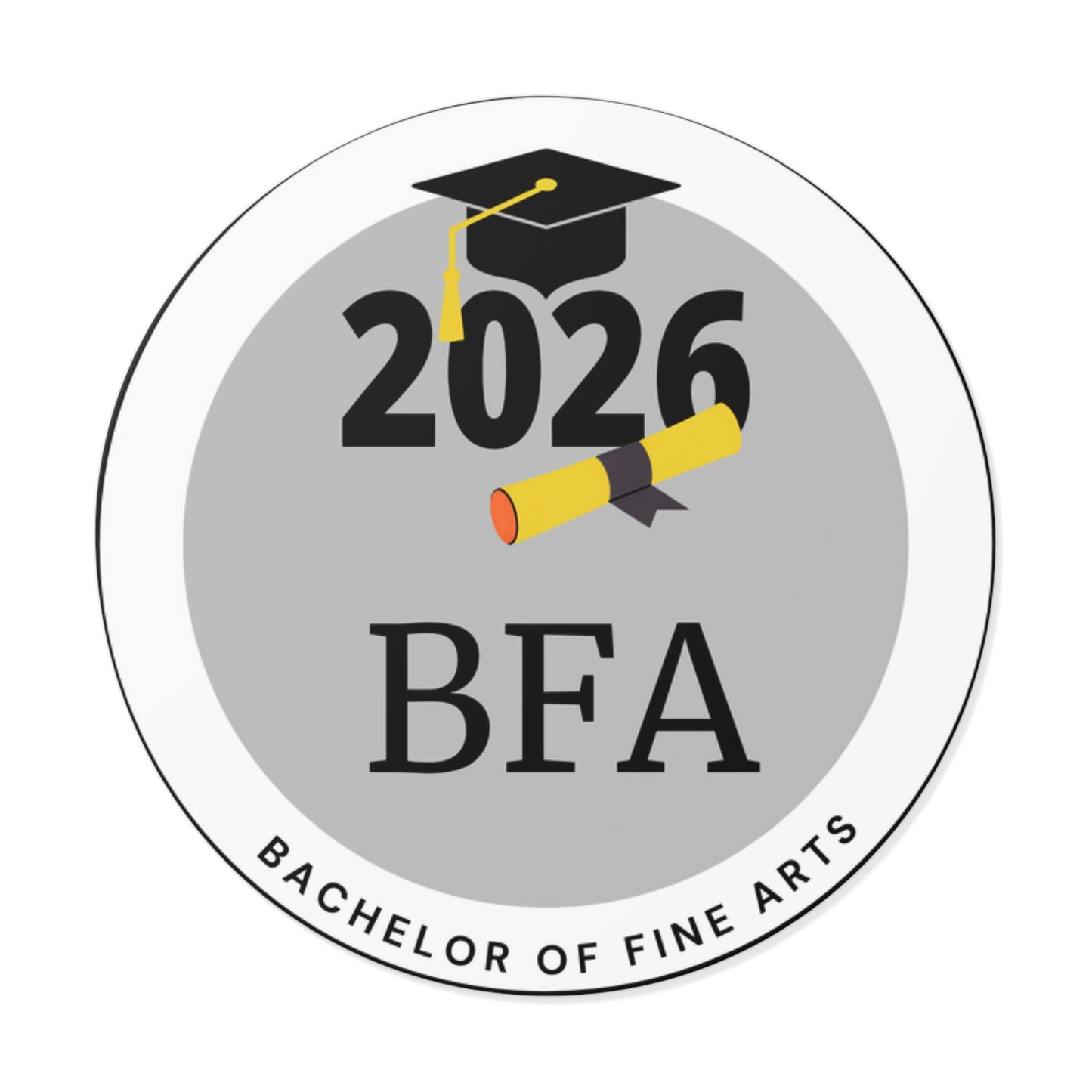 BFA c/o 2026 Graduate, Bachelor of Fine Arts