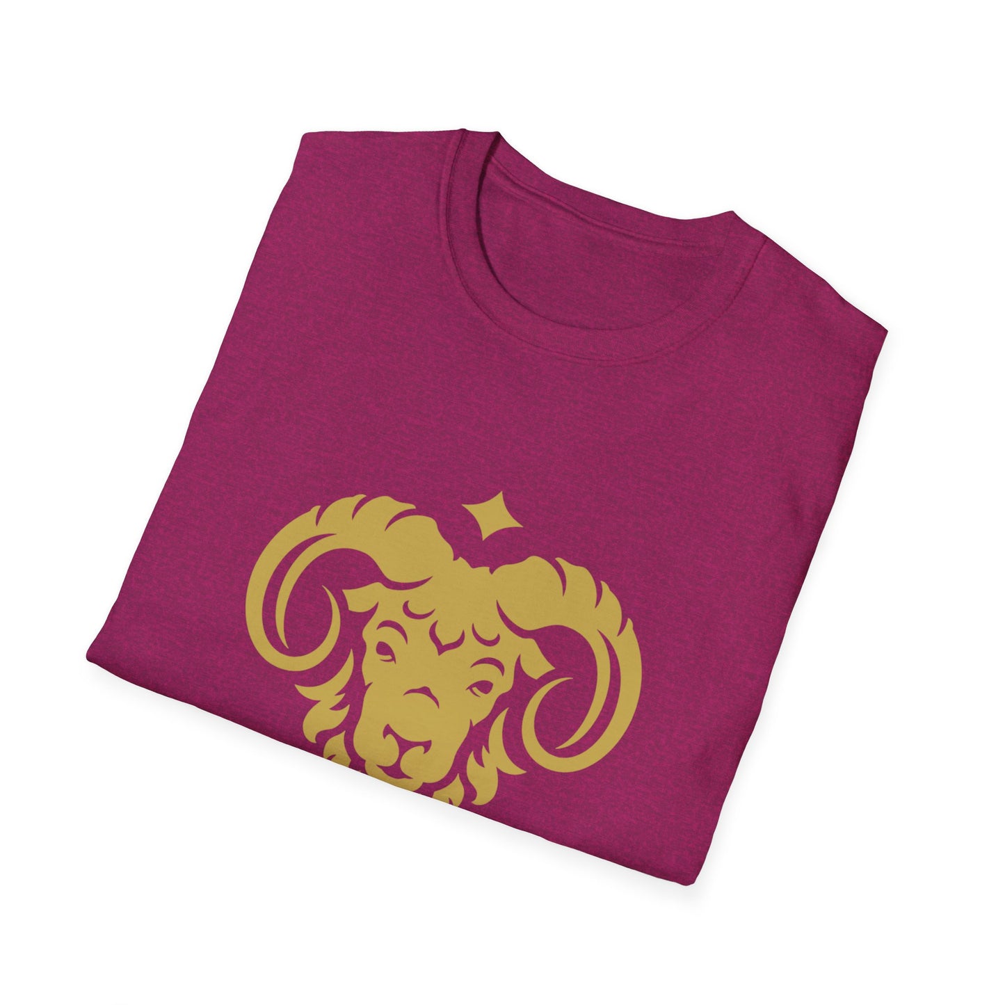 Aries Zodiac T-Shirt - Unisex Softstyle Tee
