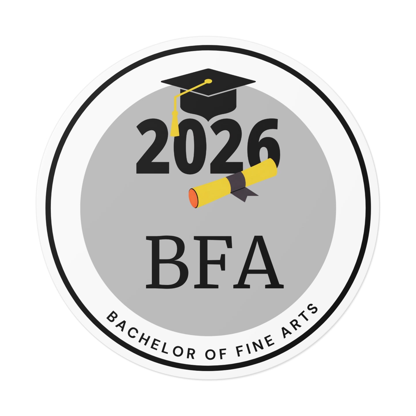 BFA c/o 2026 Graduate, Bachelor of Fine Arts