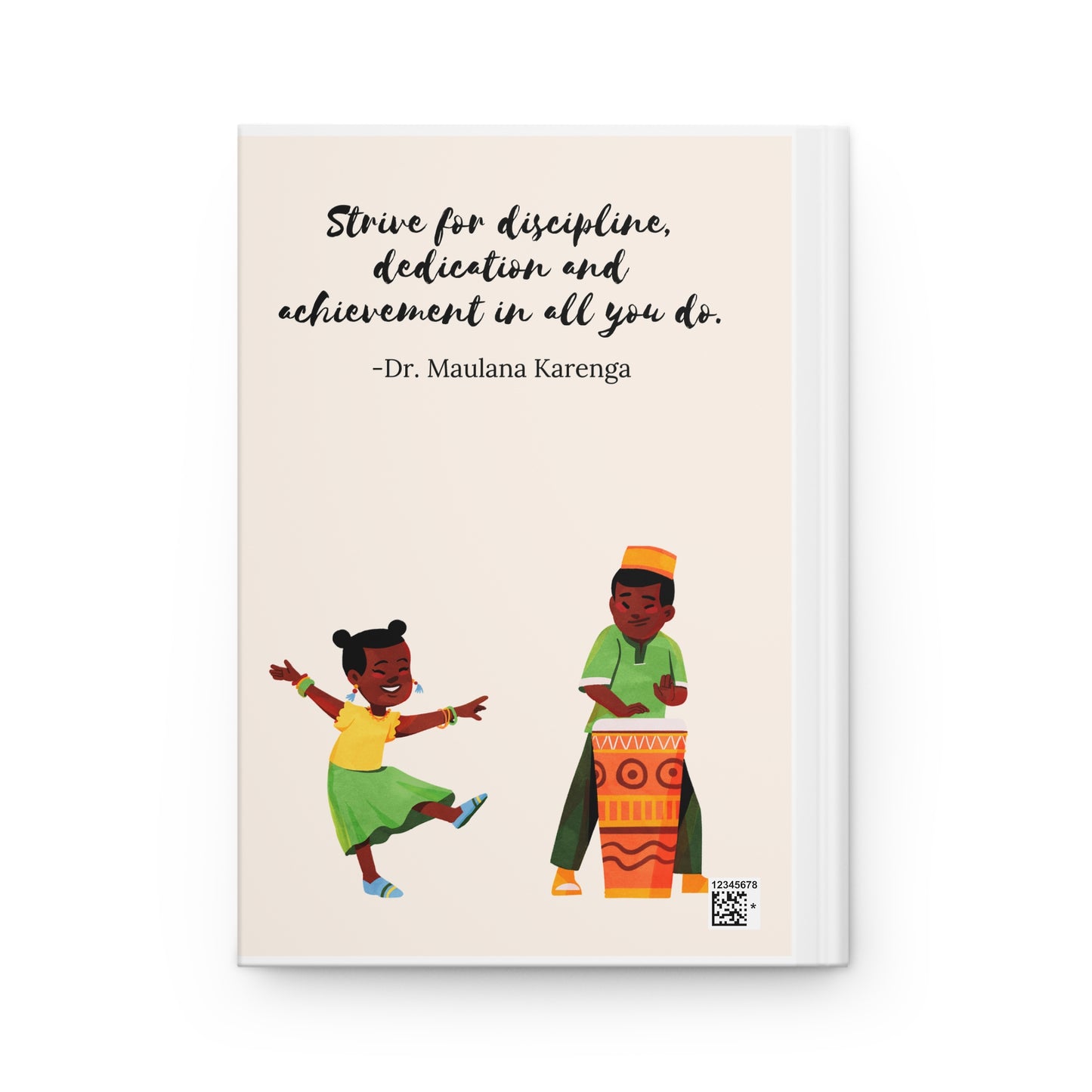 Kwanzaa I. Hardcover Journal, Holiday Journal for Reflection, Motivational Notebook, Gift for Writers, Black History Celebrations, Kwanzaa Gift