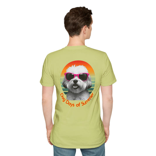 Bichon Frise Dog Days of Summer Unisex T-Shirt