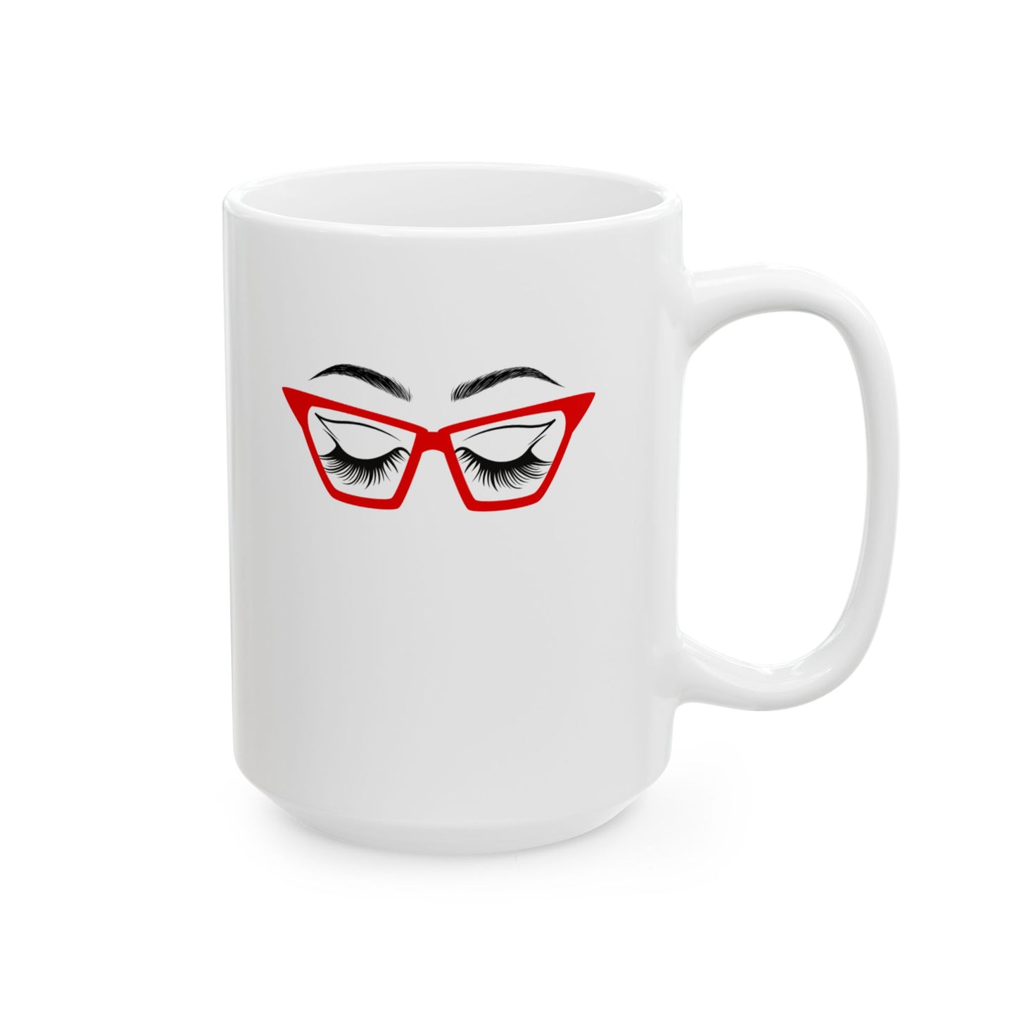 Drinking Coffee & Minding My Business - Ceramic Mug