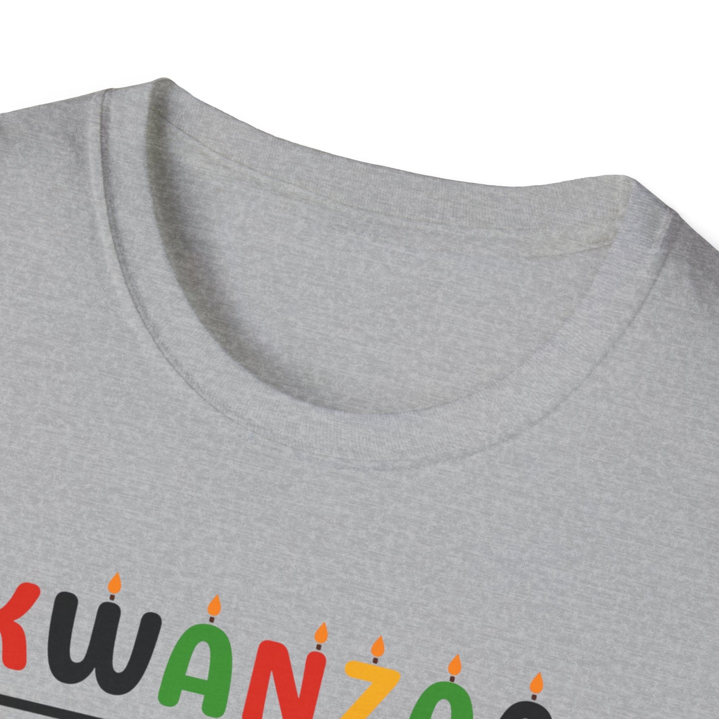 Ujamaa, Kwanzaa T-Shirt, Unisex Softstyle Tee for Holidays, Cultural Celebration Apparel, Family Gatherings, Gift for Kwanzaa