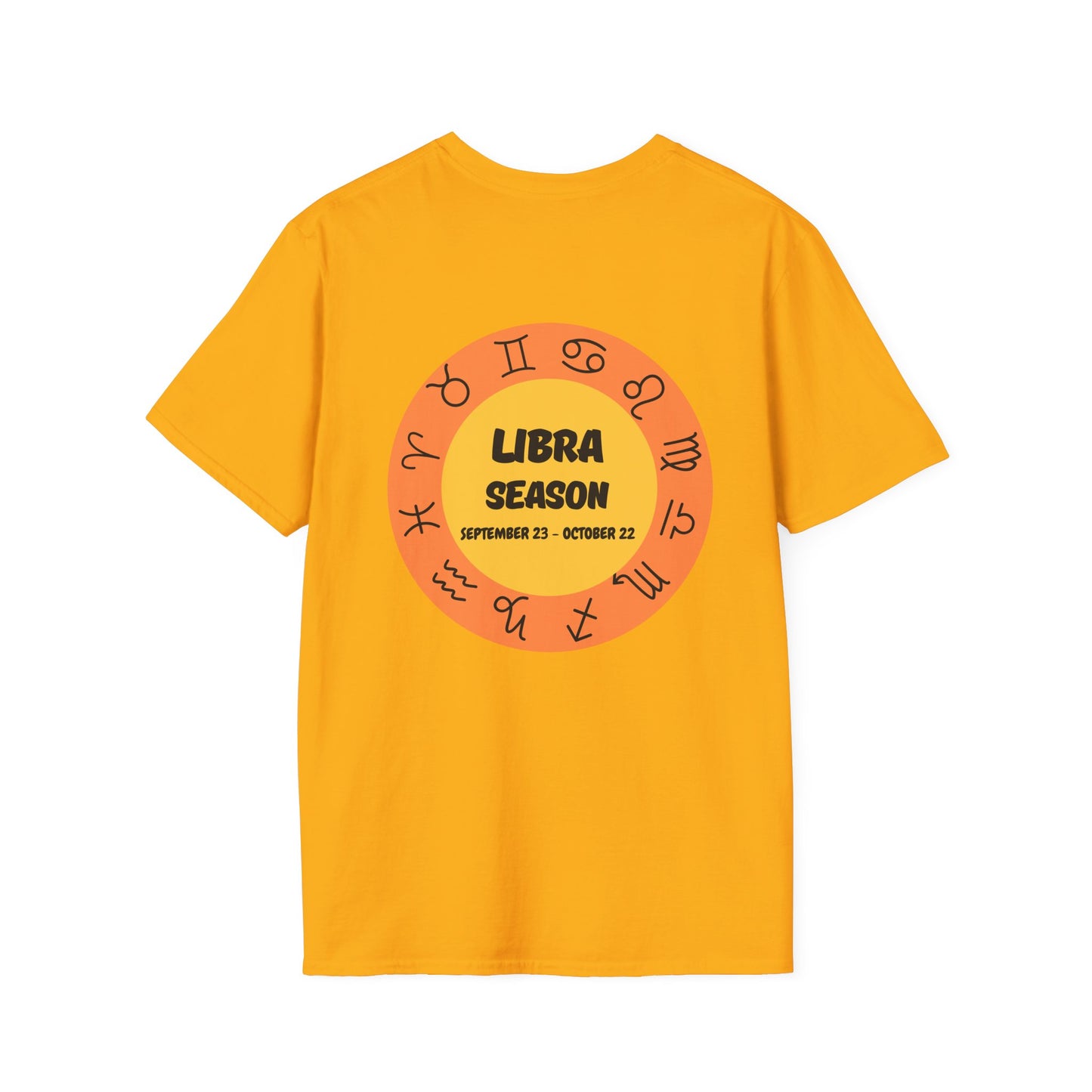 Libra Season Birthday Zodiac Unisex T-Shirt