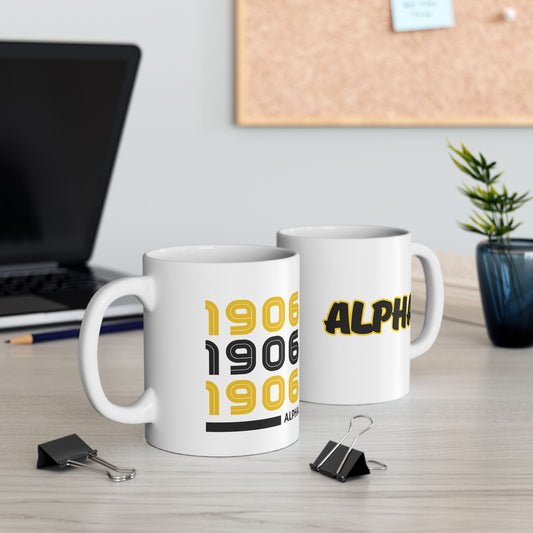 Divine 9 Fraternity Inspired- ALPHA: Ceramic Mug