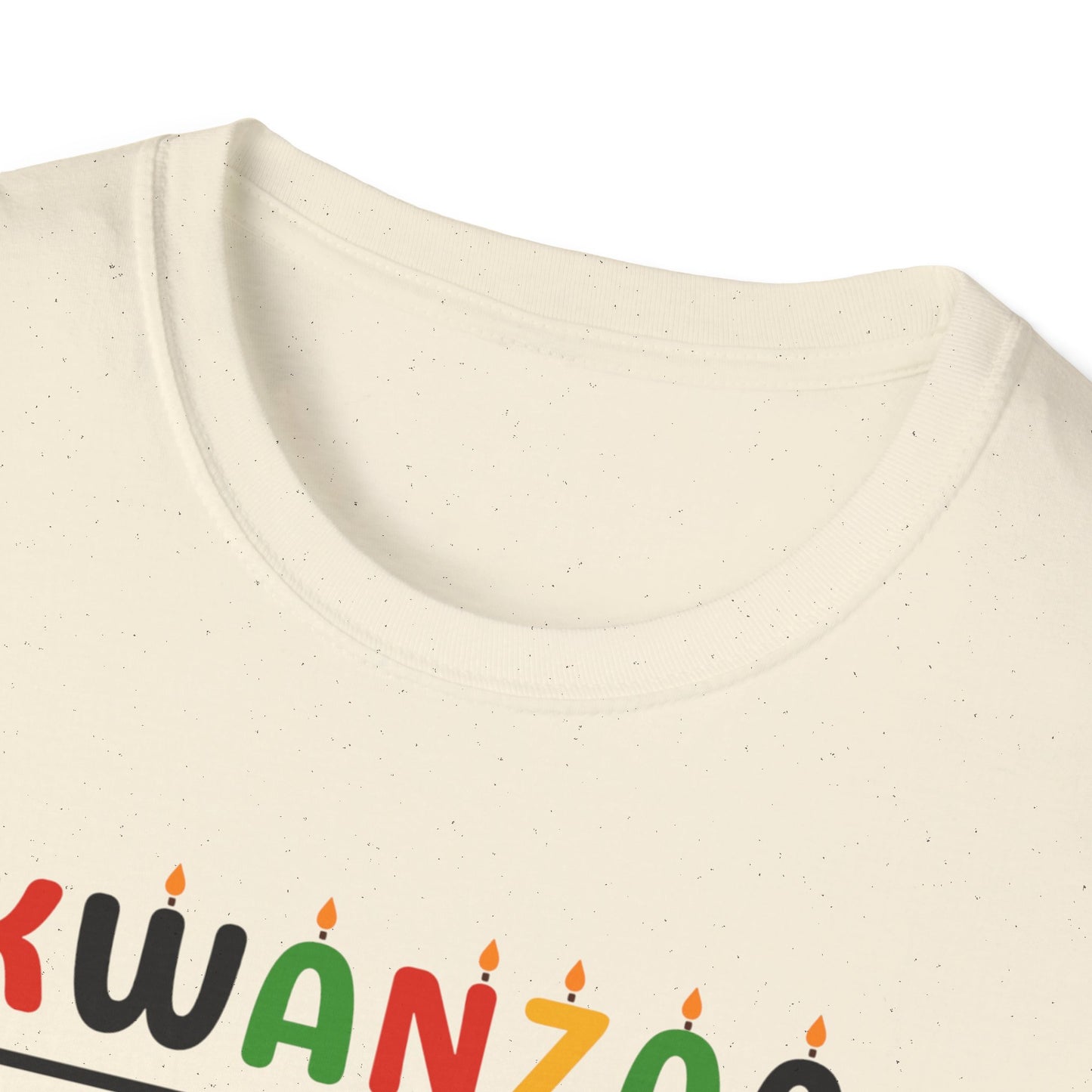 Imani, Kwanzaa T-Shirt, Unisex Softstyle Tee for Holidays, Cultural Celebration Apparel, Family Gatherings, Gift for Kwanzaa