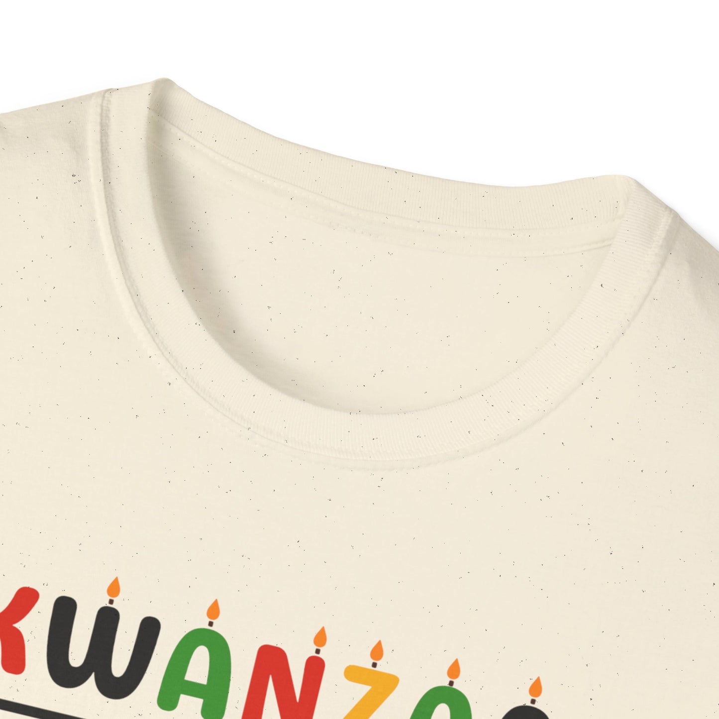 Kujichagulia, Kwanzaa T-Shirt, Unisex Softstyle Tee for Holidays, Cultural Celebration Apparel, Family Gatherings, Gift for Kwanzaa