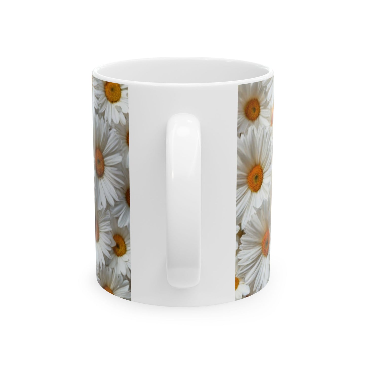 Daisies, Floral Ceramic Mug, Coffee Cup Gift, Tea Mug, Flower Lover's Gift, Home Decor, Mother's Day, Birthday, Spring Tea Time