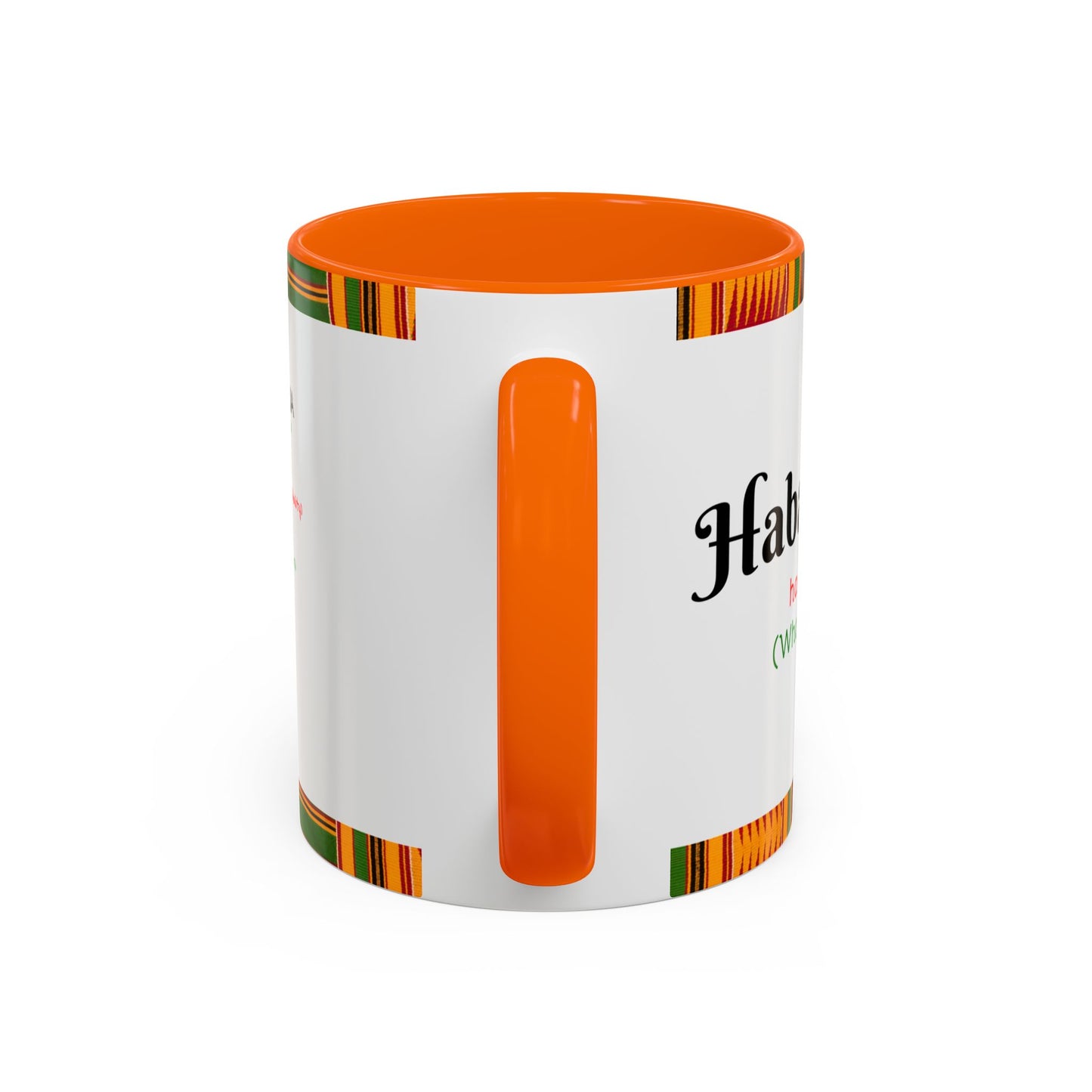 Kwanzaa Inspired Accent Coffee Mug, Vibrant African Heritage Mug, Ideal for Celebrations, Gift for Kwanzaa, Unique Everyday Use