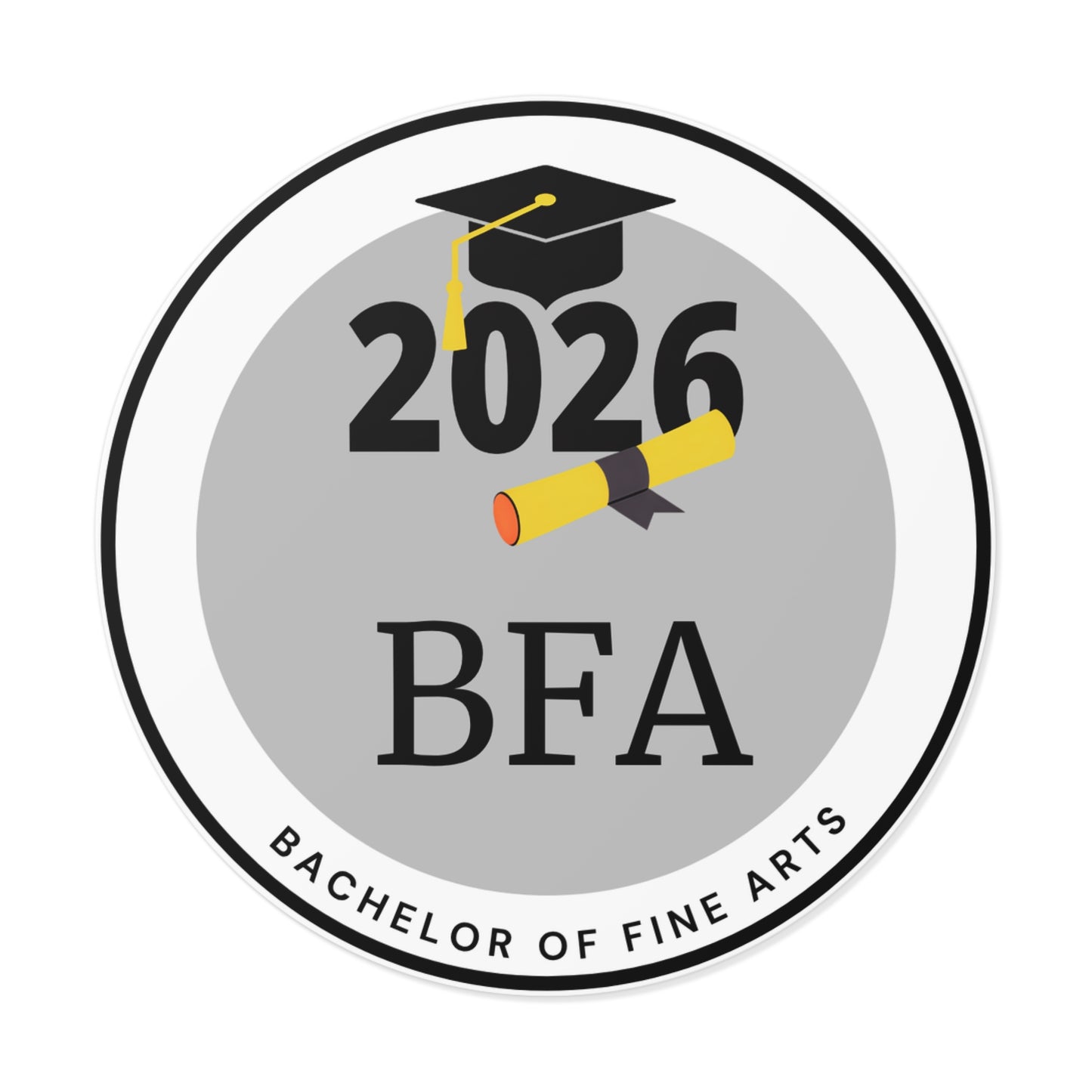 BFA c/o 2026 Graduate, Bachelor of Fine Arts