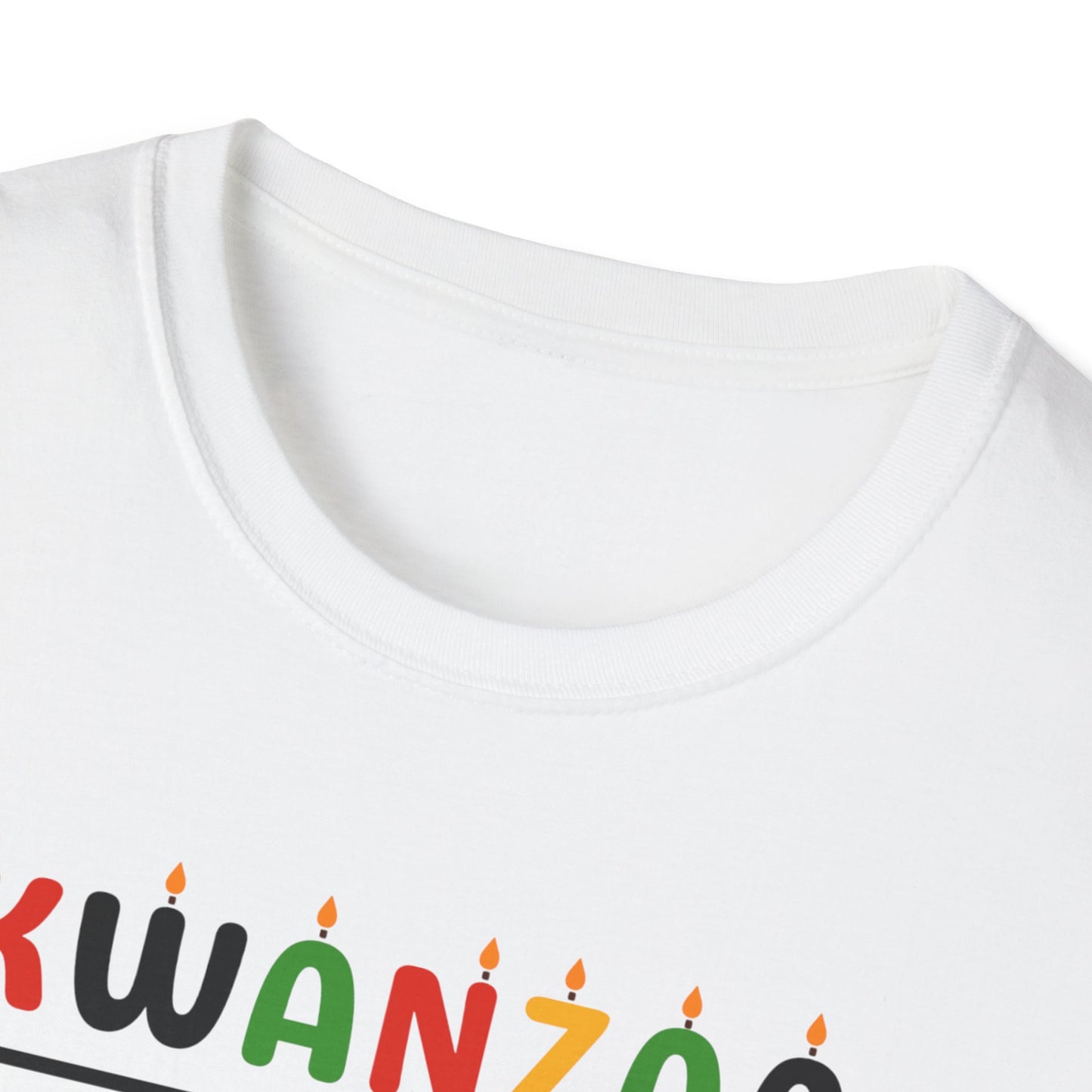 Nia, Kwanzaa T-Shirt, Unisex Softstyle Tee for Holidays, Cultural Celebration Apparel, Family Gatherings, Gift for Kwanzaa