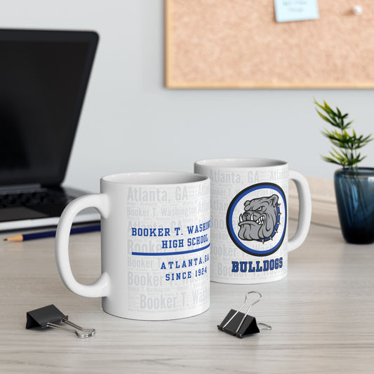 Booker T Washington H.S.,Bulldogs, Atlanta, GA, Ceramic Mug