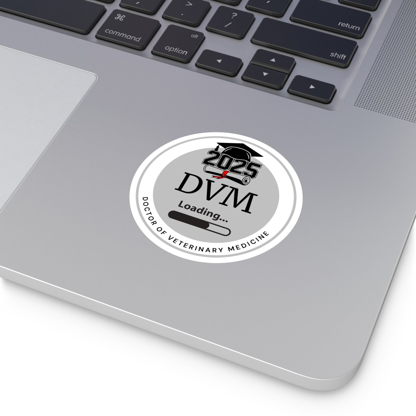 Vinyl Sticker - DVM Sticker, Doctor of Veterinary Medicine, Future Doctor, Graduation Loading