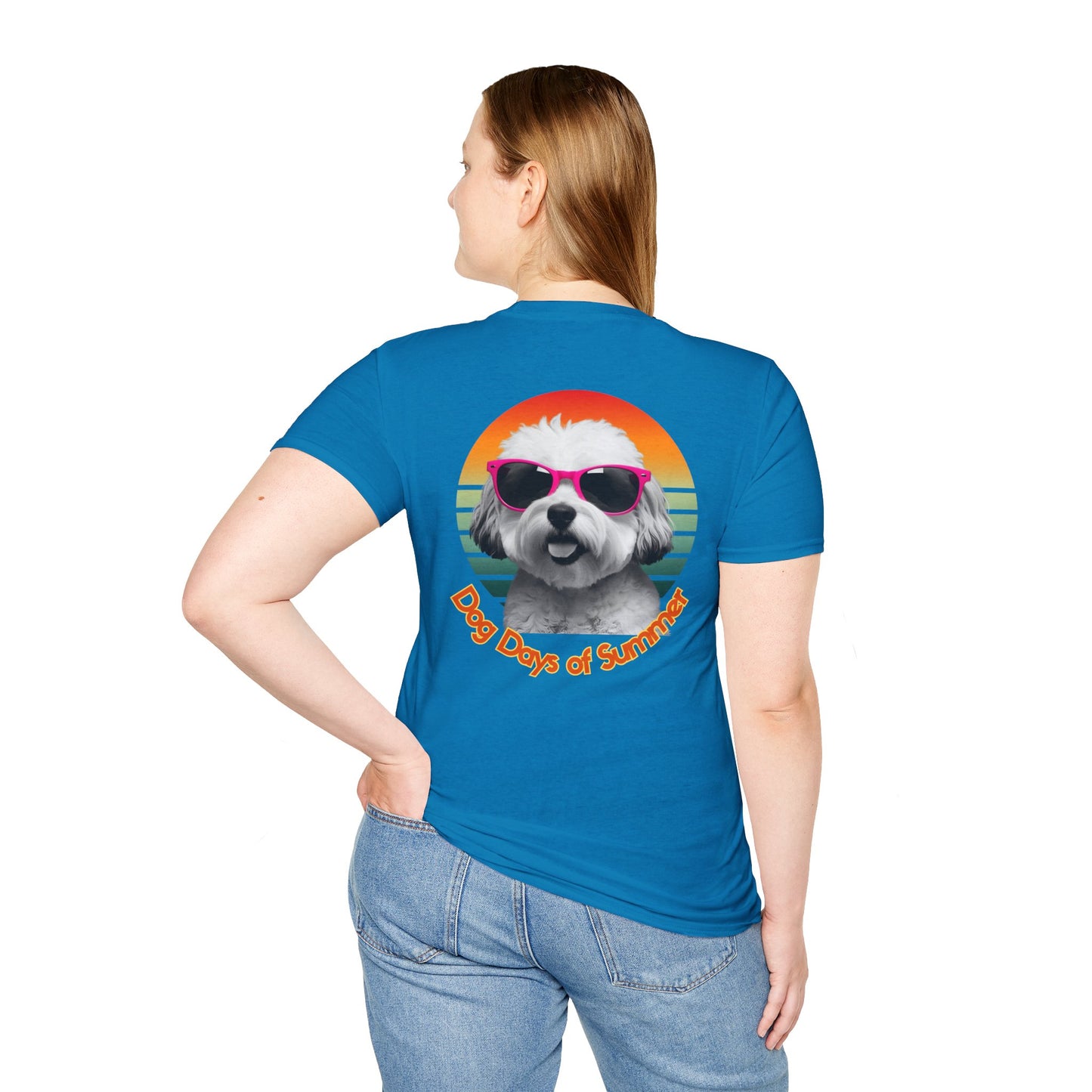 Bichon Frise Dog Days of Summer Unisex T-Shirt