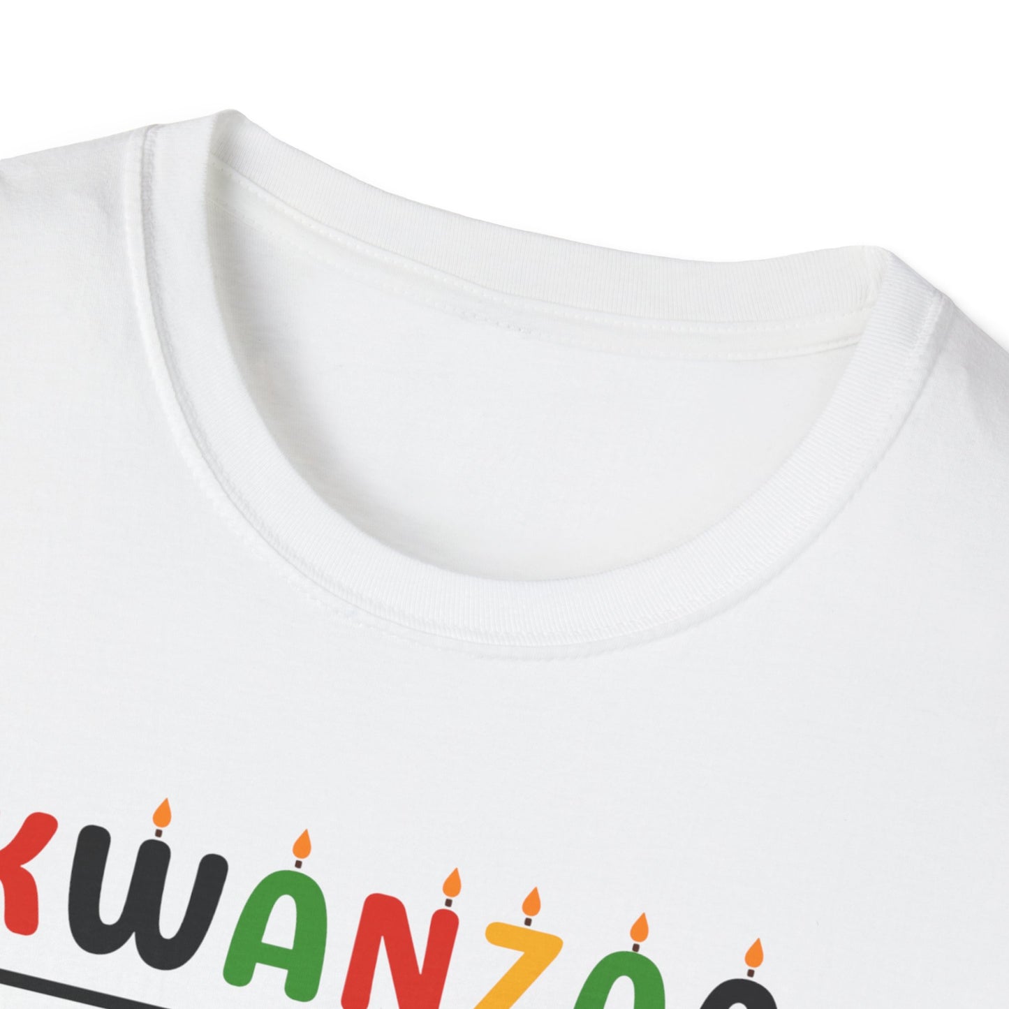Kuumba, Kwanzaa T-Shirt, Unisex Softstyle Tee for Holidays, Cultural Celebration Apparel, Family Gatherings, Gift for Kwanzaa
