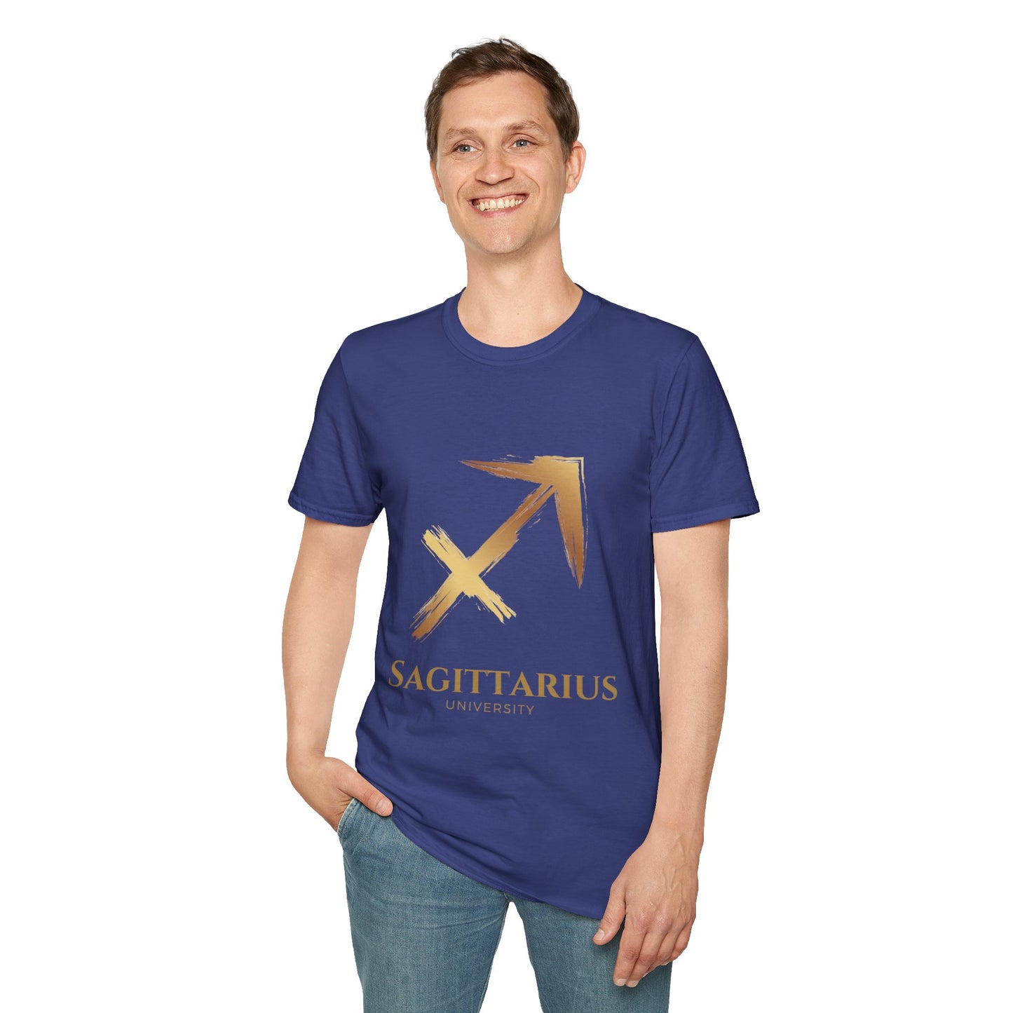 Sagittarius Zodiac T-Shirt - Unisex Softstyle Tee